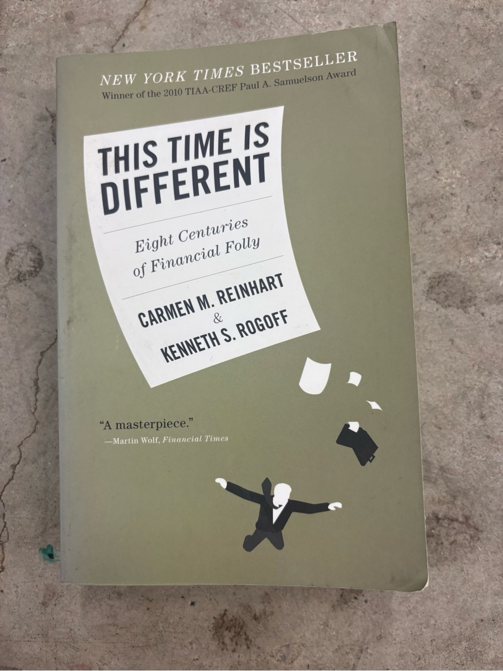 Reinhart & Rogoff This Time Is Different Trade Paperback Princeton 2011